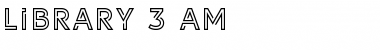 Download LIBRARY 3 AM Font Download LIBRARY 3 AM Font