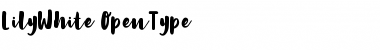 Download LilyWhite Font Download LilyWhite Font