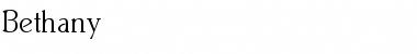 Download Bethany Font Download Bethany Font