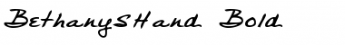 Download BethanysHand Font Download BethanysHand Font