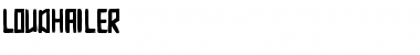 Download Loudhailer Font Download Loudhailer Font