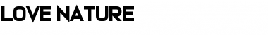 Download Love Nature Font Download Love Nature Font