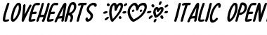 Download Lovehearts XYZ Font Download Lovehearts XYZ Font