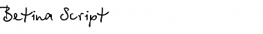 Download Betina Script Font Download Betina Script Font