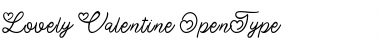 Download Lovely Valentine Font Download Lovely Valentine Font