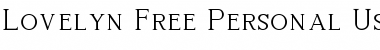 Download Lovelyn Font Download Lovelyn Font