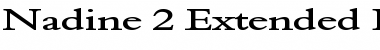 Download Nadine 2 Extended Font Download Nadine 2 Extended Font