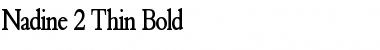 Download Nadine 2 Thin Font Download Nadine 2 Thin Font
