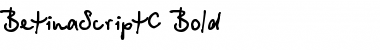 Download BetinaScriptC Font Download BetinaScriptC Font