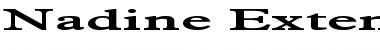Download Nadine Extended Font Download Nadine Extended Font
