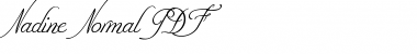 Download Nadine Normal Font Download Nadine Normal Font