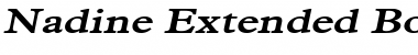 Download Nadine-Extended Font Download Nadine-Extended Font