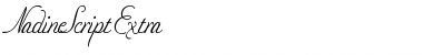 Download NadineScriptExtra Font Download NadineScriptExtra Font