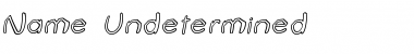 Download Name Undetermined Font Download Name Undetermined Font