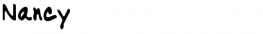 Download Nancy Font Download Nancy Font