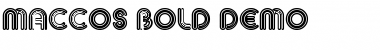 Download MACCOS Demo Font Download MACCOS Demo Font