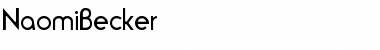 Download NaomiBecker Font Download NaomiBecker Font