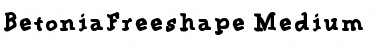 Download BetoniaFreeshape Font Download BetoniaFreeshape Font