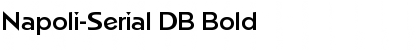 Download Napoli-Serial DB Font Download Napoli-Serial DB Font