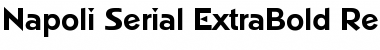 Download Napoli-Serial-ExtraBold Font Download Napoli-Serial-ExtraBold Font