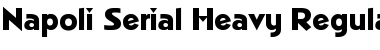 Download Napoli-Serial-Heavy Font Download Napoli-Serial-Heavy Font