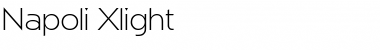 Download Napoli-Xlight Font Download Napoli-Xlight Font