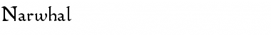 Download Narwhal Font Download Narwhal Font