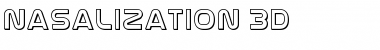 Download Nasalization 3D Font Download Nasalization 3D Font