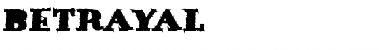 Download Betrayal Font Download Betrayal Font