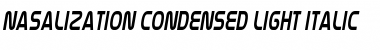 Download Nasalization Condensed Light Font Download Nasalization Condensed Light Font