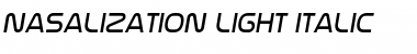 Download Nasalization Light Font Download Nasalization Light Font