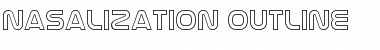 Download Nasalization Outline Font Download Nasalization Outline Font