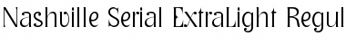 Download Nashville-Serial-ExtraLight Font Download Nashville-Serial-ExtraLight Font