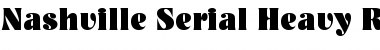 Download Nashville-Serial-Heavy Font Download Nashville-Serial-Heavy Font
