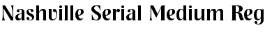 Download Nashville-Serial-Medium Font Download Nashville-Serial-Medium Font