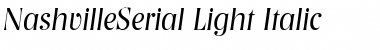 Download NashvilleSerial-Light Font Download NashvilleSerial-Light Font