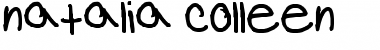 Download natalia colleen Font Download natalia colleen Font