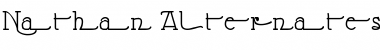 Download Nathan Alternates-Semi-expanded Font Download Nathan Alternates-Semi-expanded Font