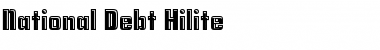 Download National Debt Hilite Font Download National Debt Hilite Font