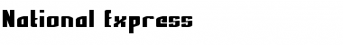 Download National Express Font Download National Express Font