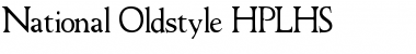 Download National Oldstyle Font Download National Oldstyle Font
