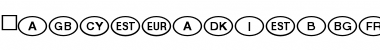 Download NationalCodesEurope Font Download NationalCodesEurope Font
