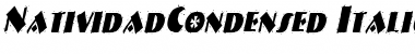 Download NatividadCondensed Font Download NatividadCondensed Font