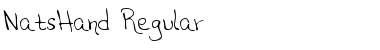 Download NatsHand Font Download NatsHand Font