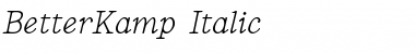 Download BetterKamp Font Download BetterKamp Font