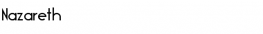 Download Nazareth Font Download Nazareth Font