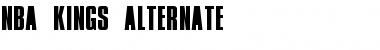 Download NBA Kings Alternate Font Download NBA Kings Alternate Font