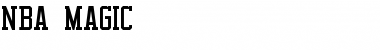 Download NBA Magic Font Download NBA Magic Font