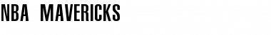 Download NBA Mavericks Font Download NBA Mavericks Font