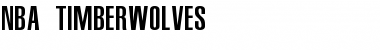 Download NBA Timberwolves Font Download NBA Timberwolves Font